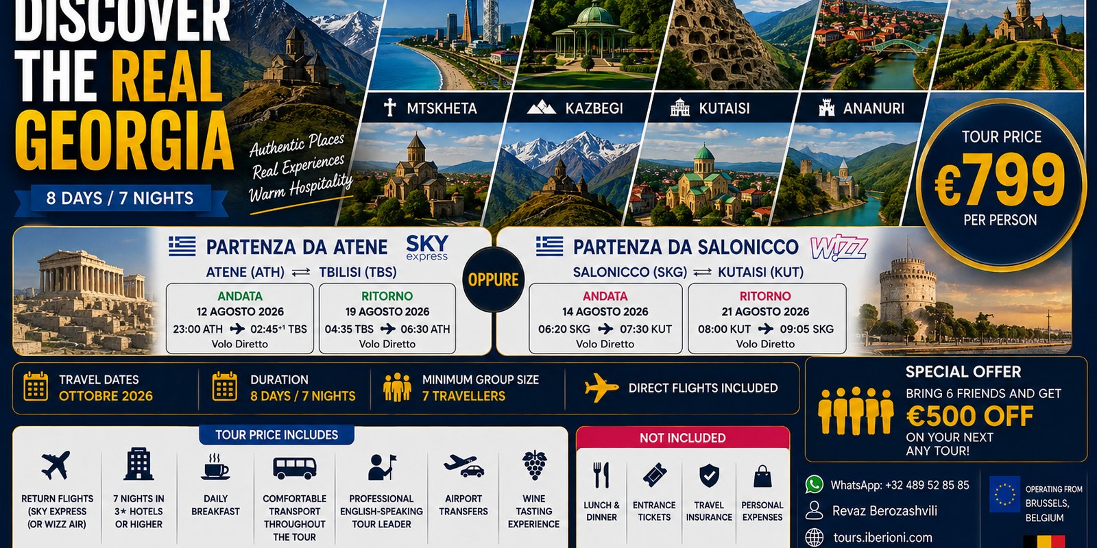 Scopri la vera Georgia 2026