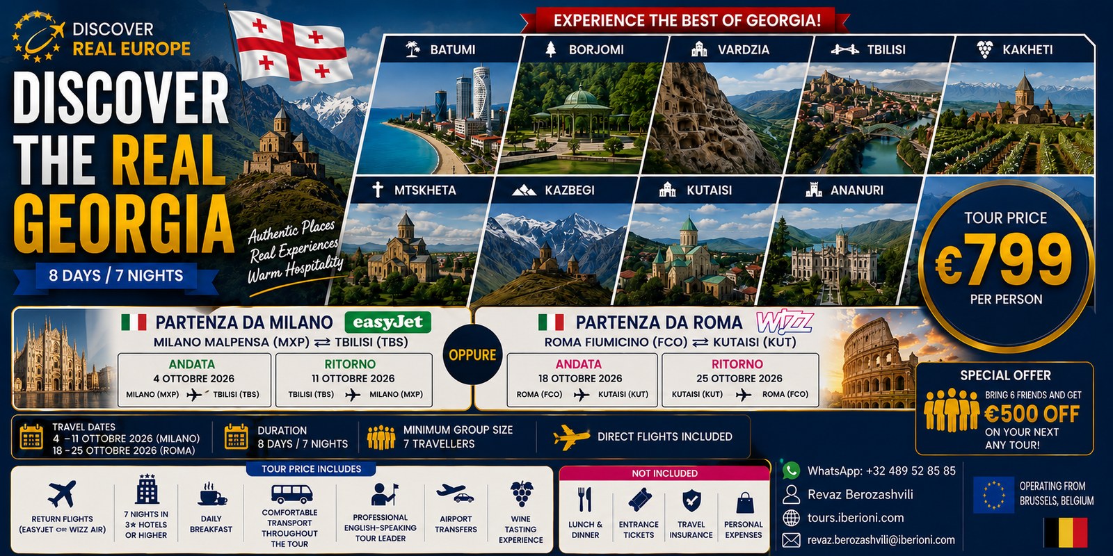 Scopri la vera Georgia 2026