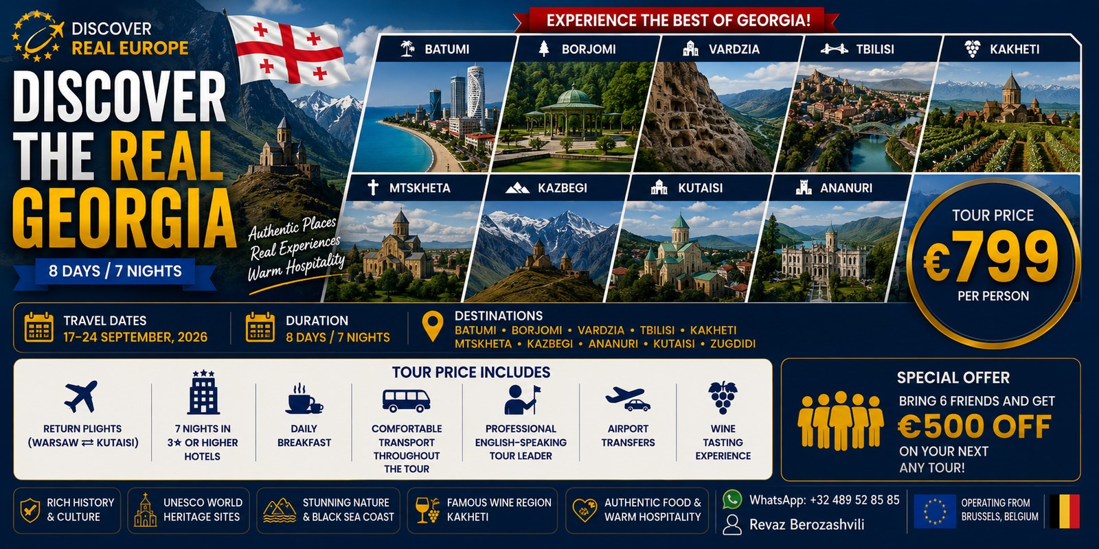 Scopri la vera Georgia — Varsavia